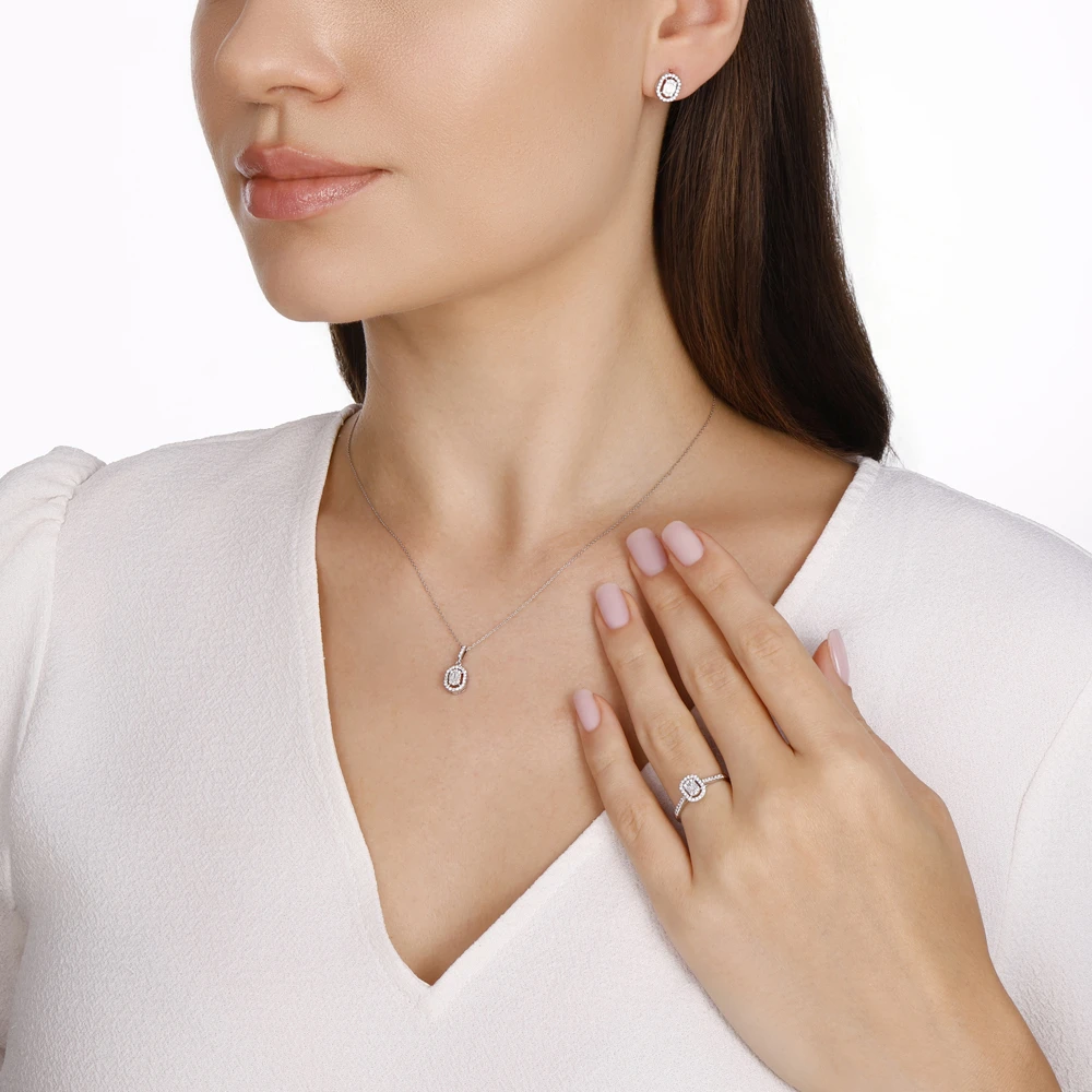 Pırlanta Fantezi Baget Yüzük