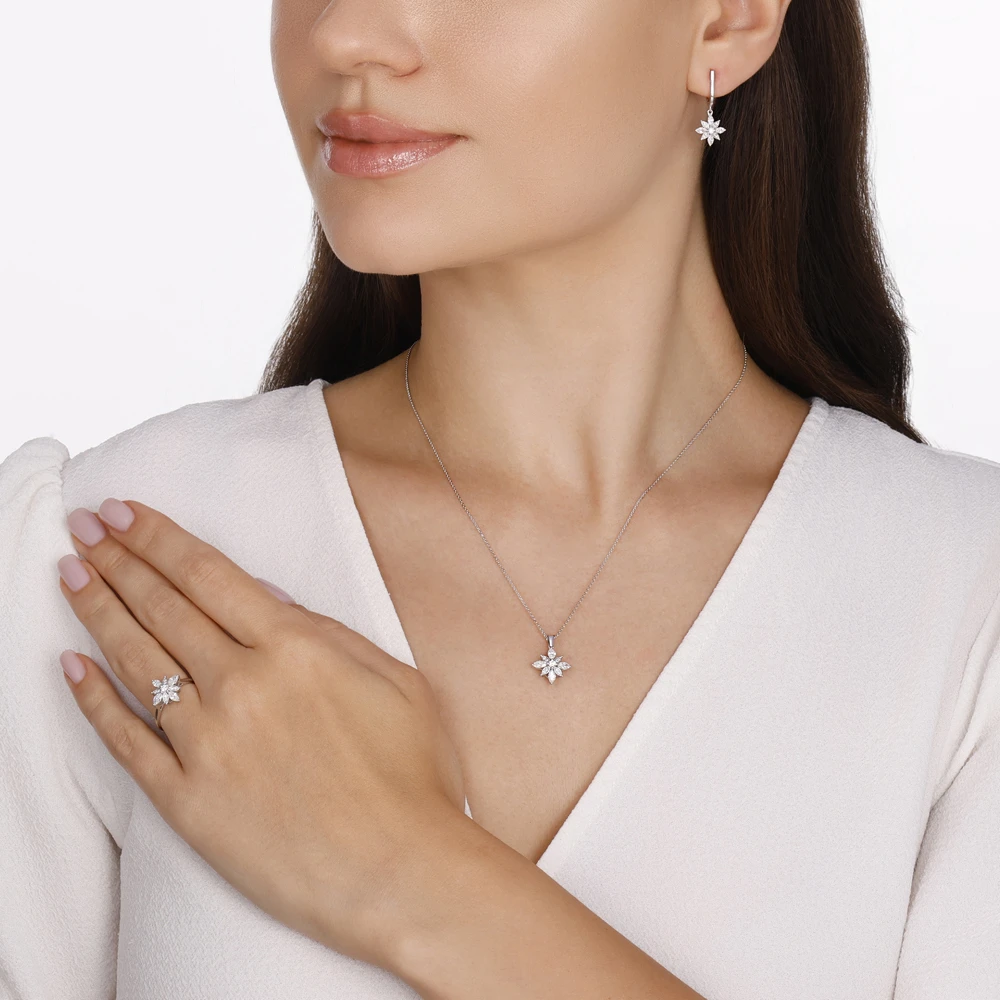 Kristal Pırlanta Kolye