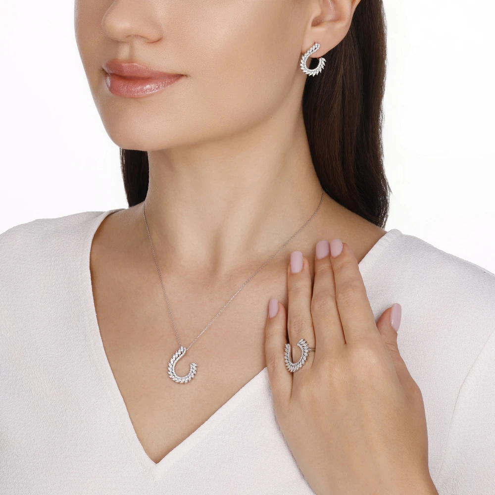 0.66 Karat Pırlanta Damla Model Yüzük