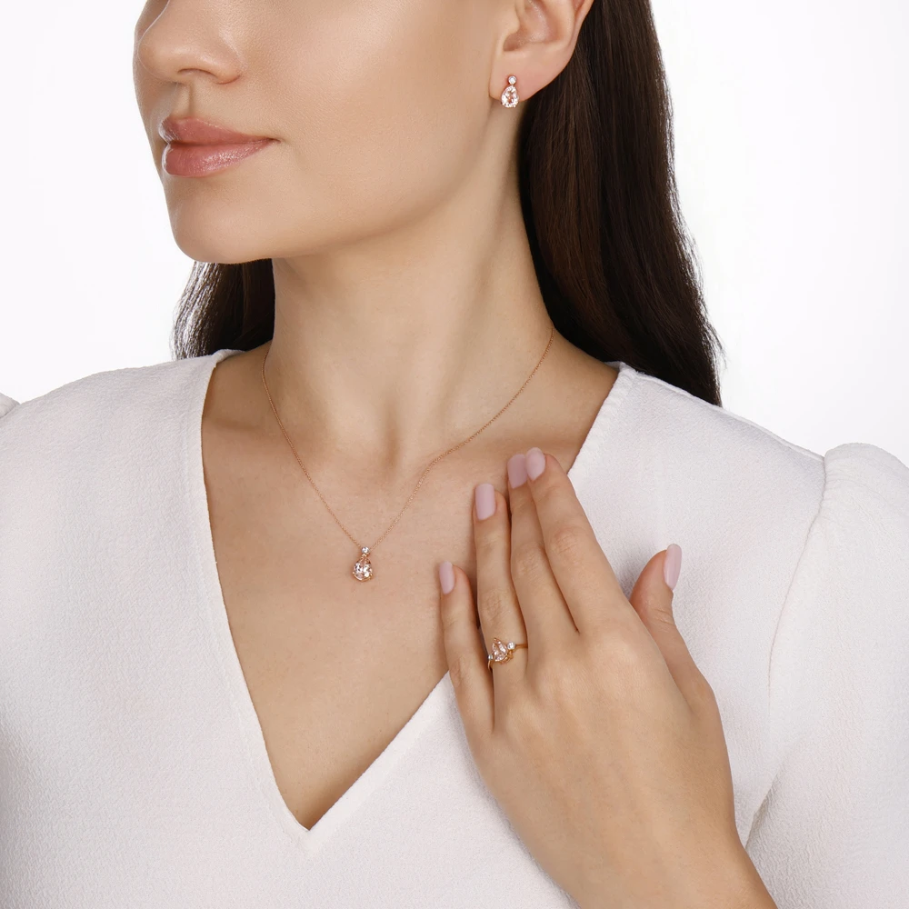 Damla Kesim Morganit Kolye