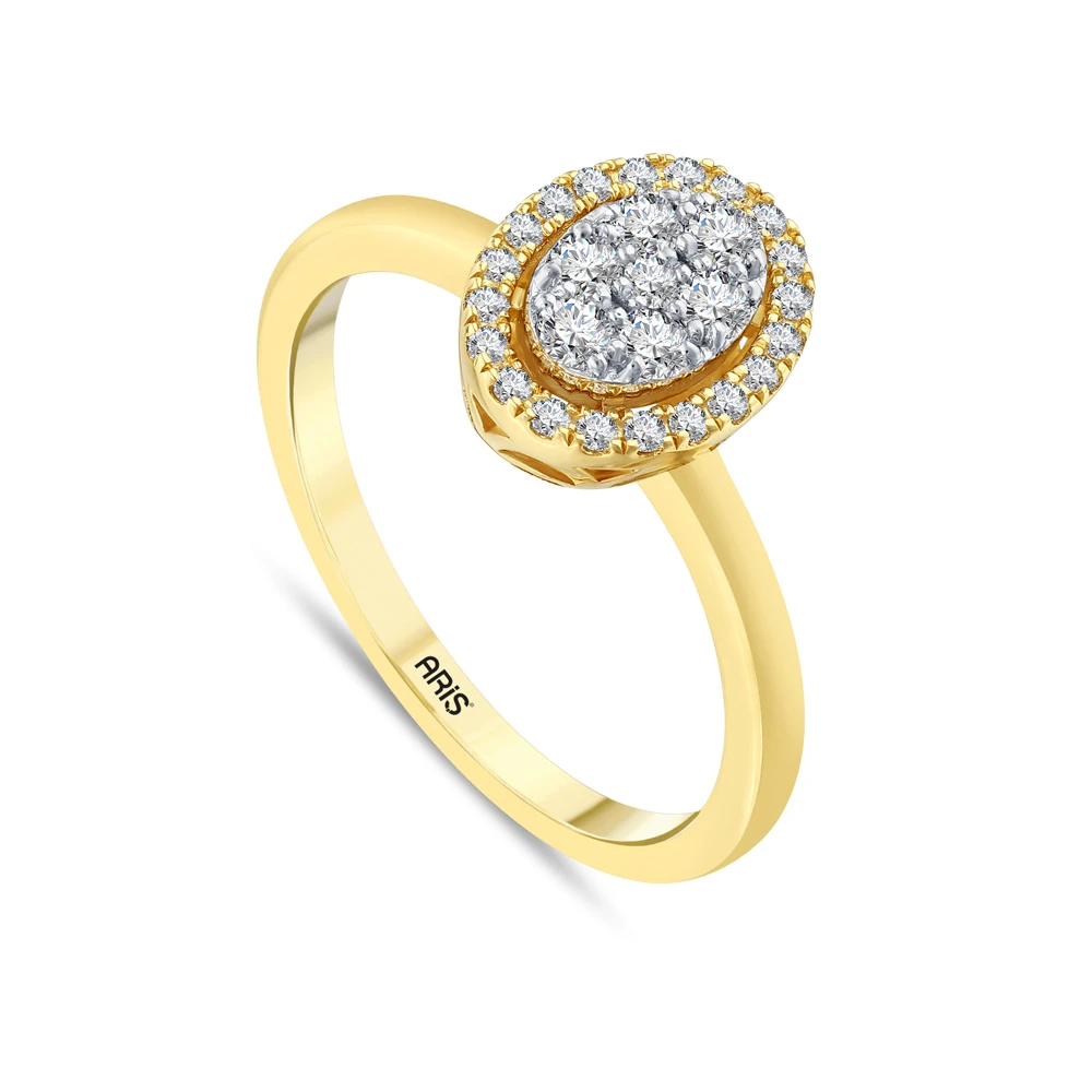 0.30 Karat Pırlanta Effect Tektaş Yüzük