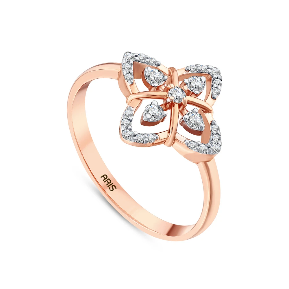 0.18 Karat Pırlanta Tasarım Yüzük