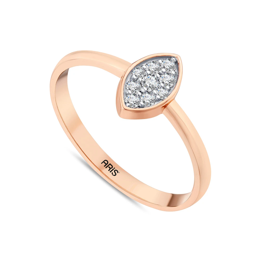 0.12 Karat Pırlanta Effect Yüzük