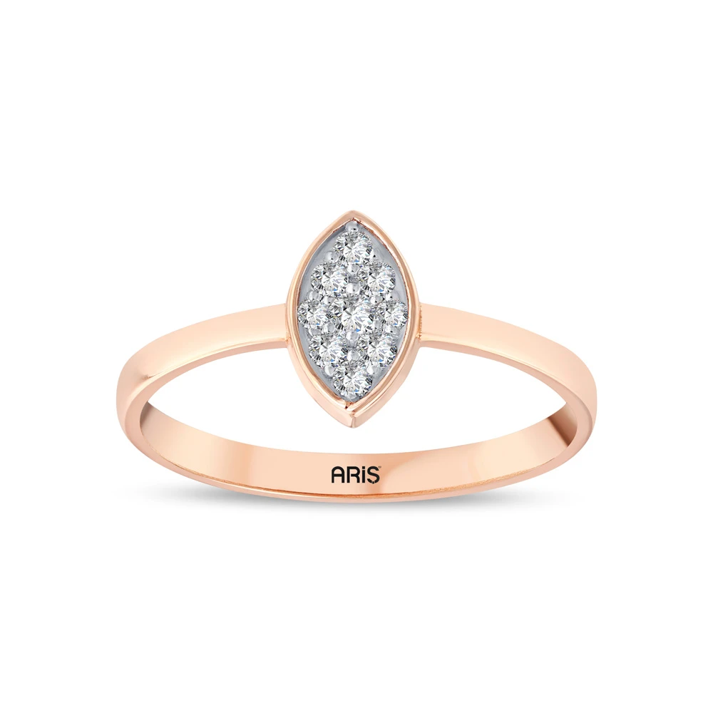 0.12 Karat Pırlanta Effect Yüzük