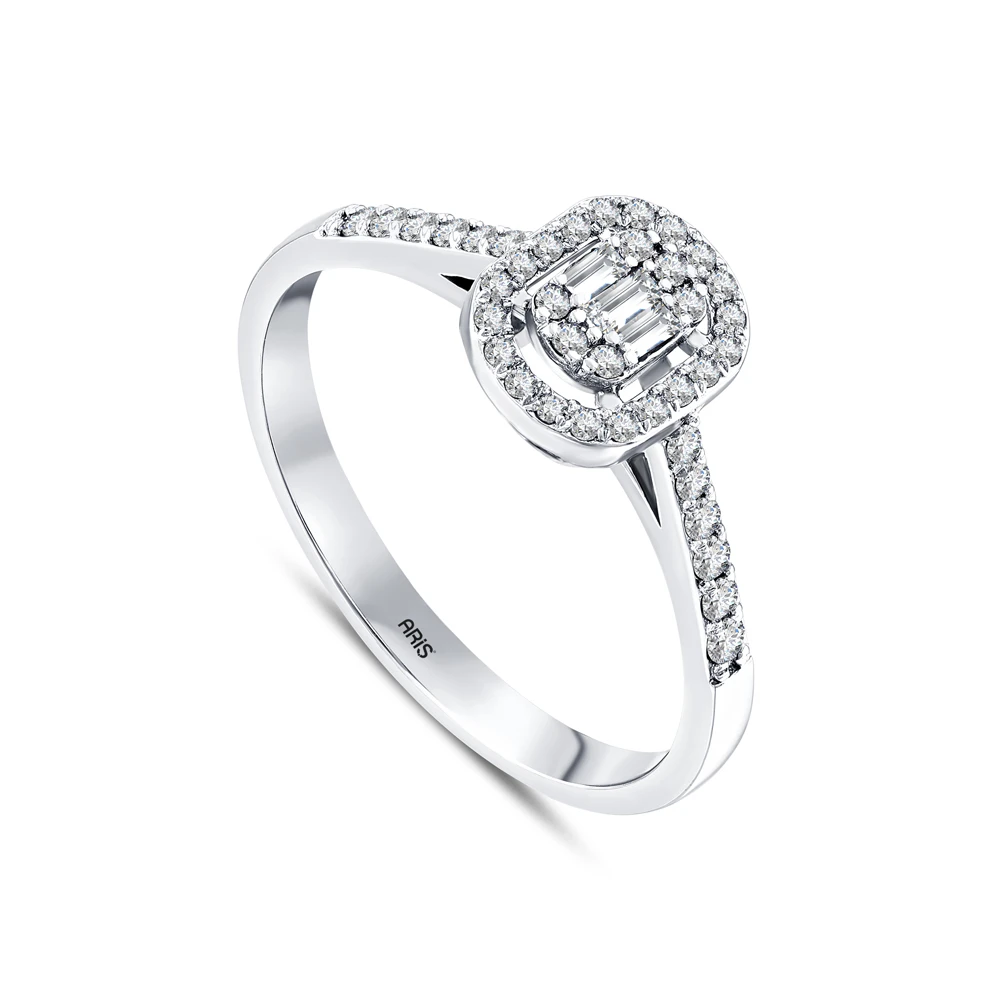 Pırlanta Fantezi Baget Yüzük