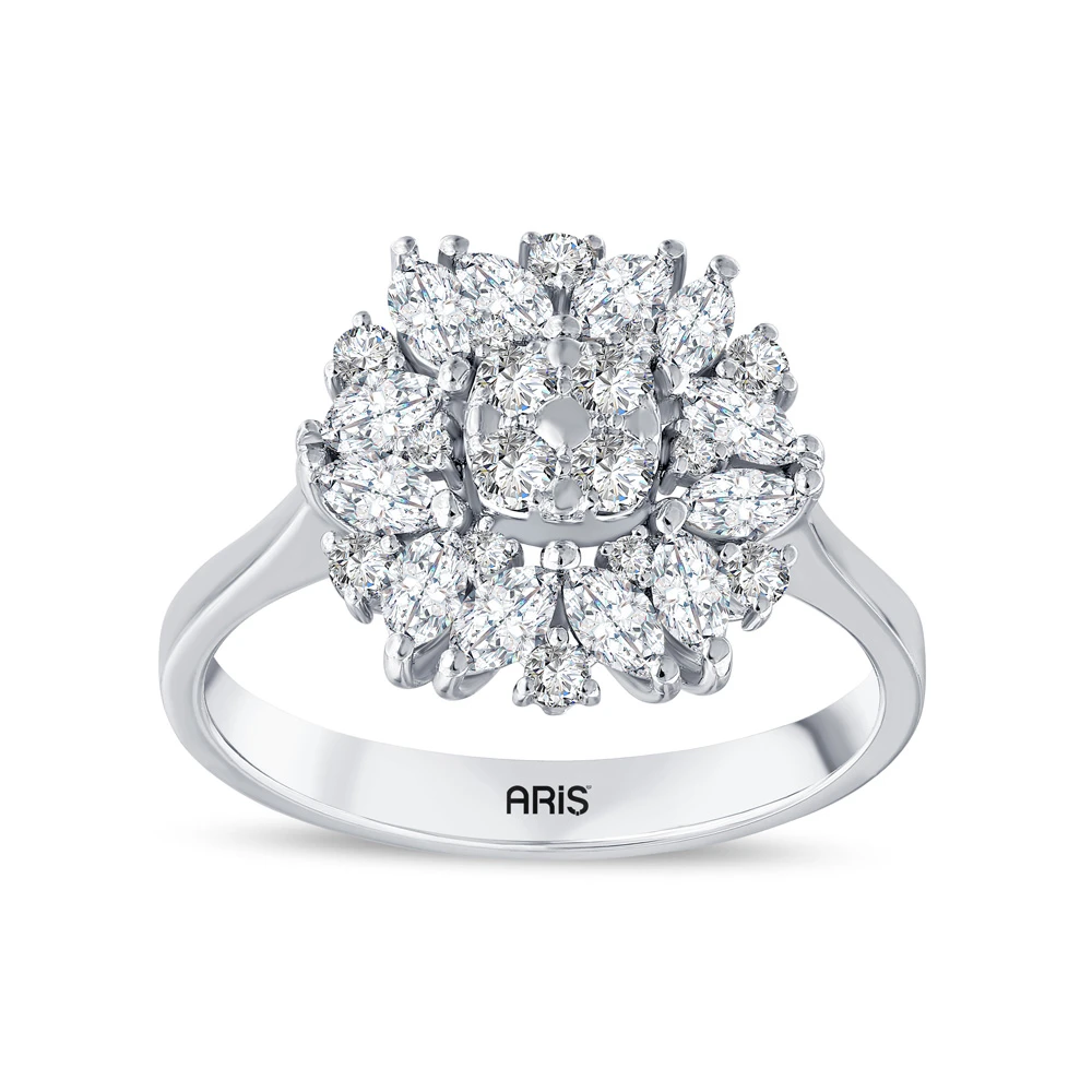 0.90 Karat Markiz Pırlanta Yüzük