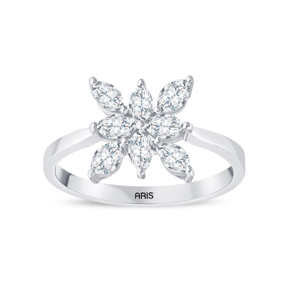 0.71 Karat Markiz Kesim Pırlanta Yüzük