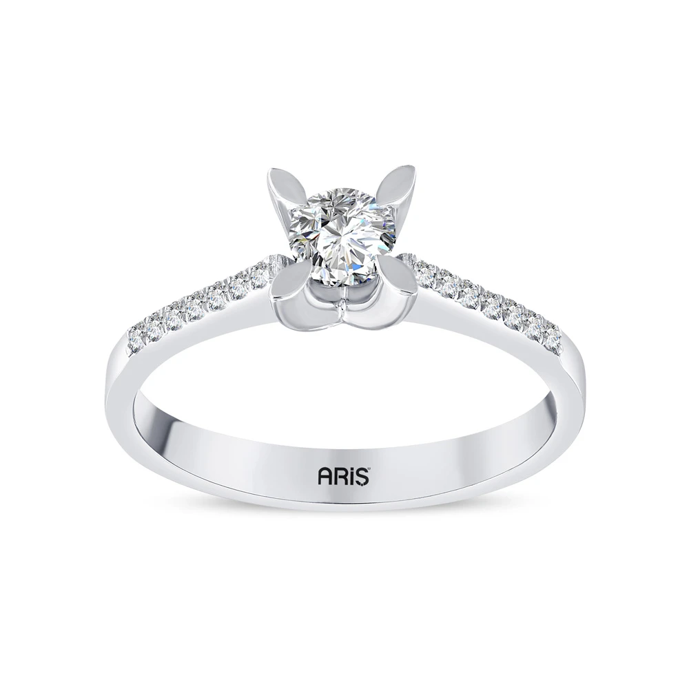 0.40 Karat Tektaş Pırlanta Yüzük