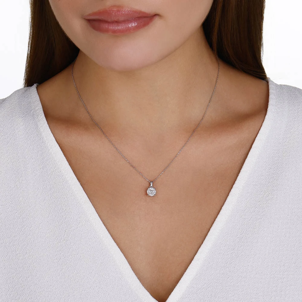 0.49 Karat Effect Pırlanta Kolye