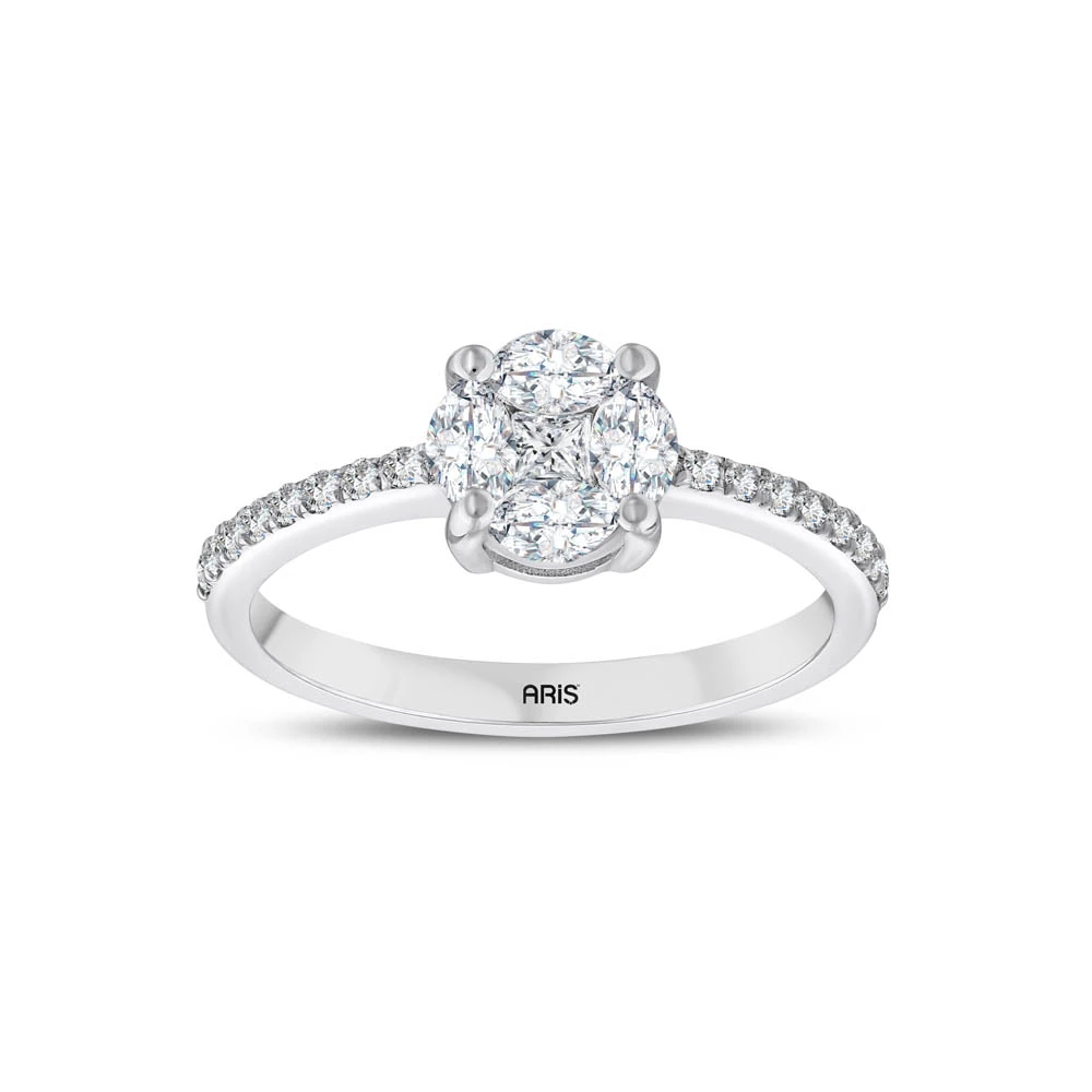 0.58 Karat Pırlanta Effect Yüzük