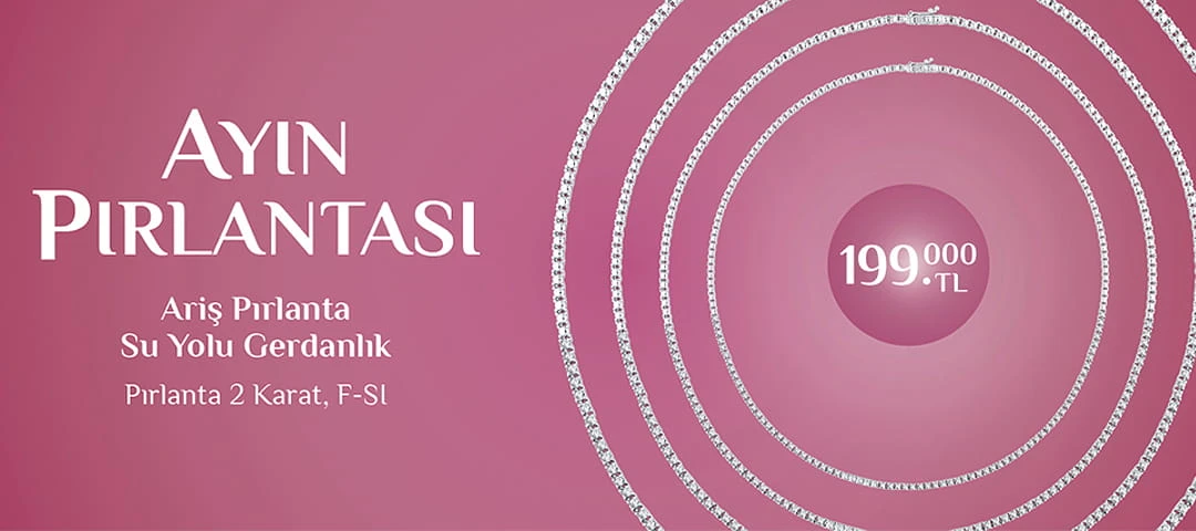 Ariş Ayın Pırlantası Su Yolu Gerdanlık