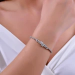 1.54 Karat Pırlanta Fantezi Bileklik