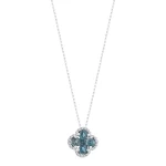 London Blue Topaz Pırlanta Kolye