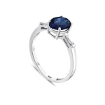 1.70 Karat Safir Pırlanta Yüzük