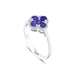 0.24 Karat Safir Pırlanta Yüzük