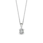 Pırlanta Tektaş Miracle Kolye (0.40 Ct. Görünüm)