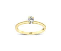 L'oval 0.52 Karat Oval Kesim Uluslararası Sertifikalı Tektaş Yüzük L'oval 0.52 Karat Oval Kesim Uluslararası Sertifikalı Tektaş Yüzük