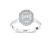 0.38 Karat Baget Pırlanta Yüzük 0.38 Karat Baget Pırlanta Yüzük