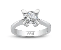 1.00 Karat G Renk Tektaş Pırlanta Yüzük