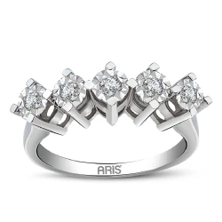 Pırlanta Beştaş Miracle Yüzük (1.75 Ct. Görünüm)