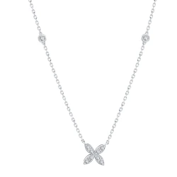 0.36 Karat Kelebek Pırlanta Kolye