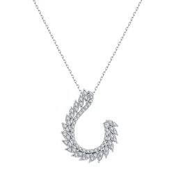 0.55 Karat Damla Model Pırlanta Kolye