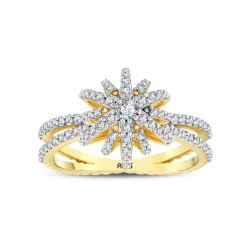 0.50 Karat Pırlanta Güneş Yüzük