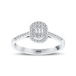 Pırlanta Fantezi Baget Yüzük