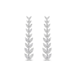 1.21 Karat Pırlanta Küpe