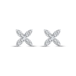 0.40 Karat Pırlanta Küpe