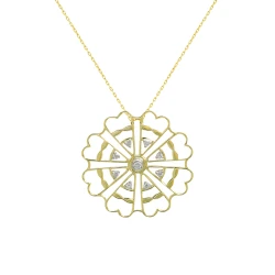 Pırlanta Altın Duyarlılık (Hydrazoz) Sembol Kolye Pırlanta Altın Duyarlılık (Hydrazoz) Sembol Kolye