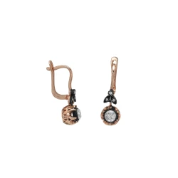 0.24 Karat Elmas Küpe
