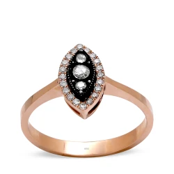 0.17 Karat Markiz Elmas Yüzük