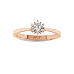 Pırlanta Fantazi Minimal Işıltı Yüzük