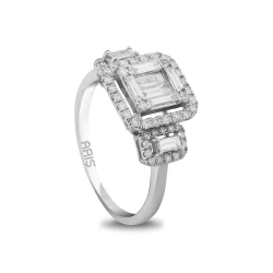 Baget Pırlantalı Fantezi Yüzük Molfetta