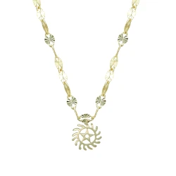 Değişim Sembolü (Sesa Wo Suban) Altın Kolye