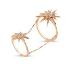 Pırlantalı Sonsuz Parıltı Fantezi Midi Yüzük