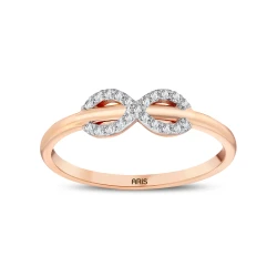 Sonsuzluk Sembolü Pırlanta Yüzük