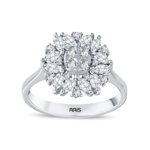 0.90 Karat Markiz Pırlanta Yüzük