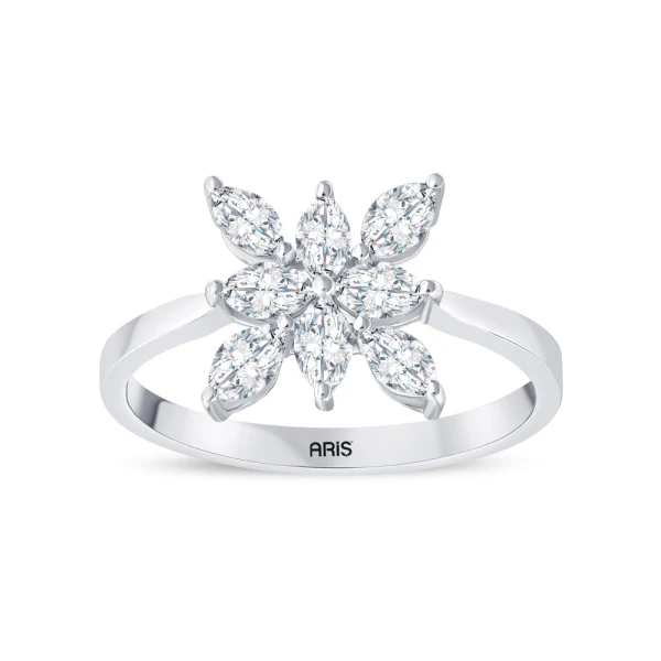 0.71 Karat Markiz Kesim Pırlanta Yüzük