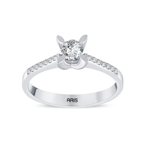 0.40 Karat Tektaş Pırlanta Yüzük