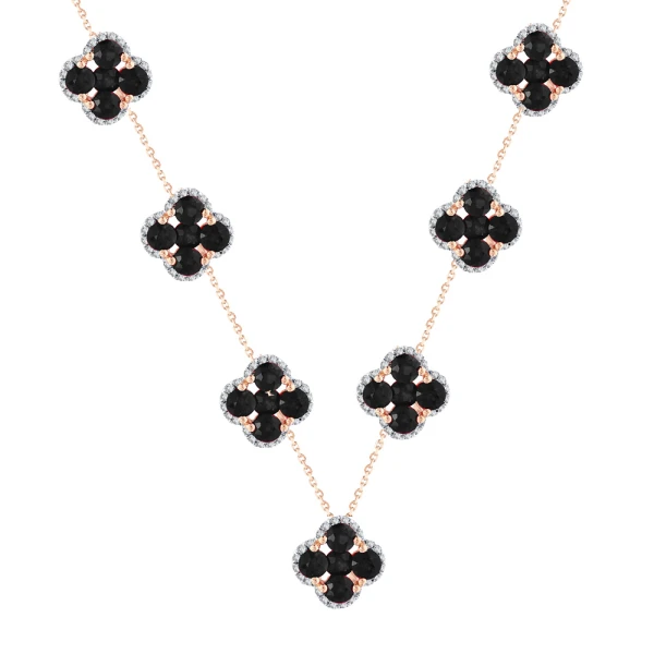 1.94 Karat Siyah Pırlanta Şans Kolye 1.94 Karat Siyah Pırlanta Şans Kolye